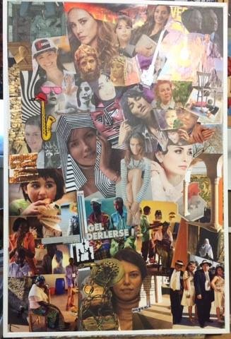 Veysel Çeliker'den 'Collage Art'