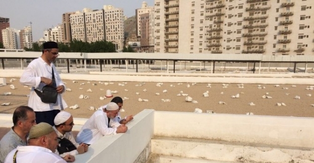 Hacı adaylarından, Mekke’de Cennet’ül Mualla ziyareti
