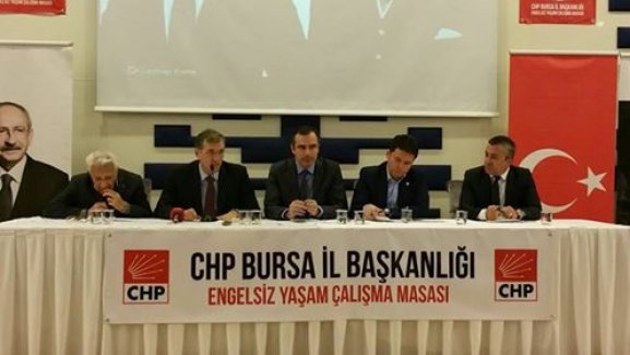 CHP İl Örgütünden "Engellilerin Sağlık Sorunlarına Bakış Paneli"