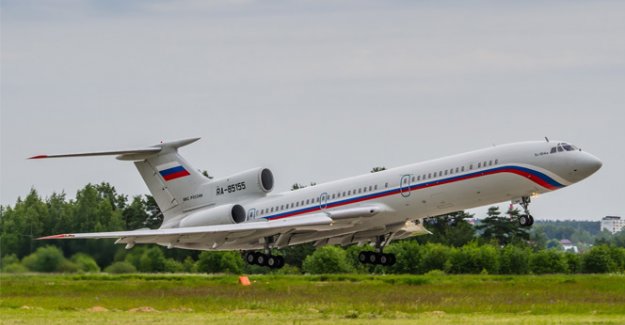 Rus uçağı henüz bilimeyen bir nedenle düştü