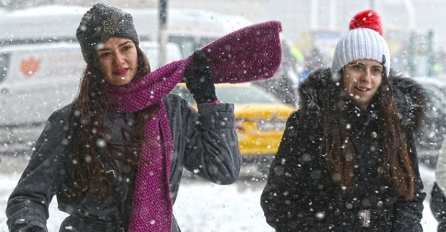 İstanbul kar altında