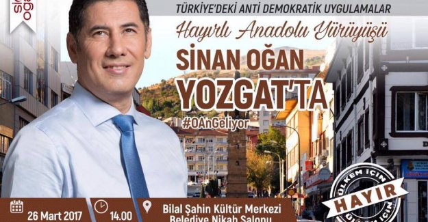 Sinan Ogan'ın Yozgat Toplantısına çirkin saldırı !..