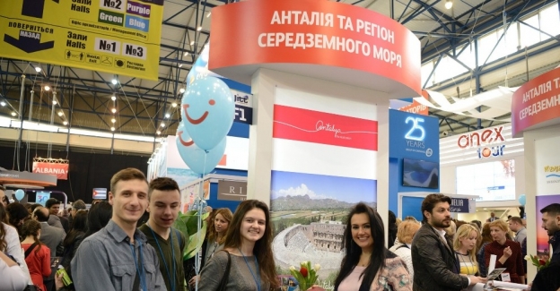Ukrayna Turizm Fuarı’nın yıldızı Antalya
