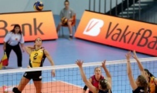 Vakıfbank Çanakkale Belediyesini 3 - 1 yendi