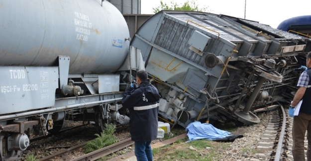 Kırıkkale’de tren vagonu devrildi: 1 ölü