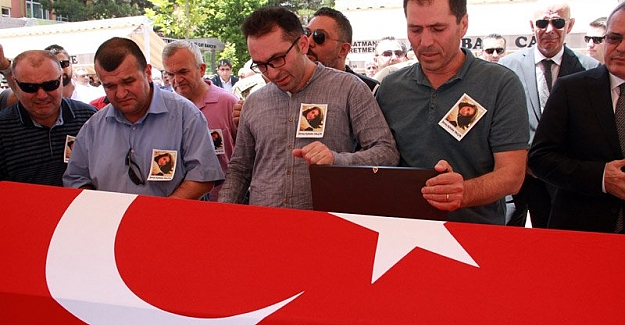 Şehit AYBÜKE Öğretmen gözyaşlarıyla uğurlandı