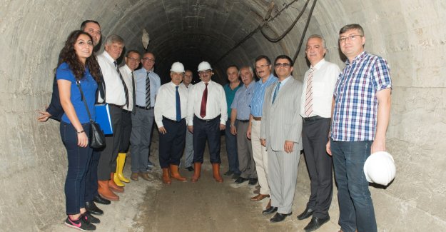 Doğancı Barajı`ndaki yenileme çalışmaları