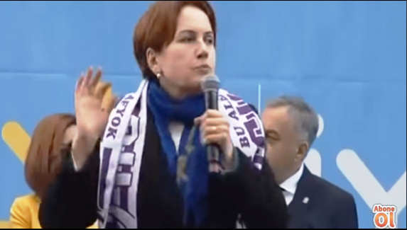 Akşener'den Erdoğan'a: "BOP Eşbaşkanı Tayyip Ağbiye İsrail üstün hizmet madalyası taktı, bunlar mı yerli ve milli, hadi oradan  !.."