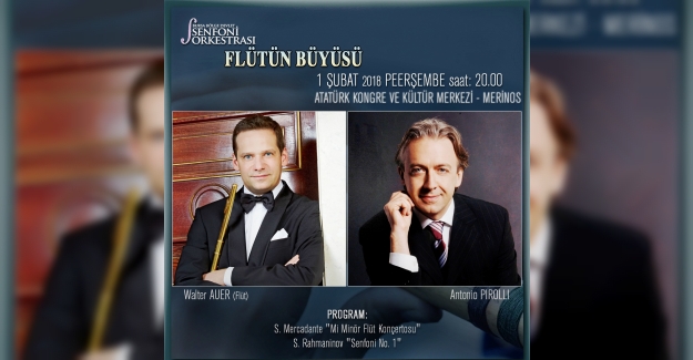 Viyanalı flüt virtiözü Walter Auer Bursa'da