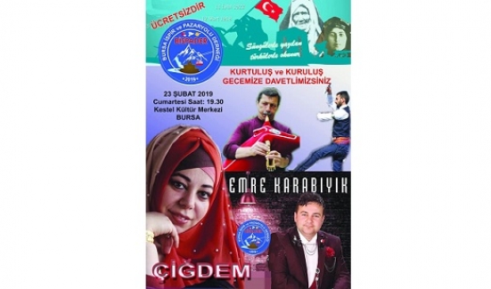 BİSPADER "Kurtuluş ve Kuruluş Gecesi" düzenledi