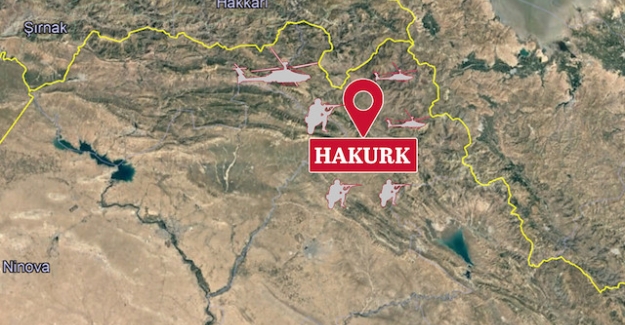 Irak'ın Hakurk bölgesine kara ve havadan uzun soluklu harekat