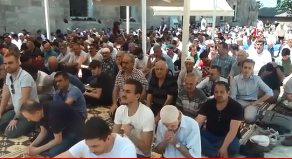 Bursa - Ulucami'de tarihi kalabalık