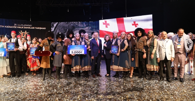 ‘Altın Karagöz’ Halk Dansları Birincisi Gürcistan oldu