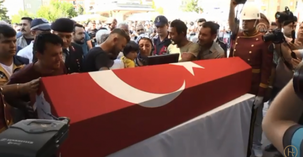 Şehit Yasin Baran son yolculuğuna uğurlandı