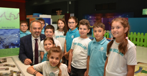 Eğitime, Başkan Aktaş’la BTM’de ‘Merhaba’