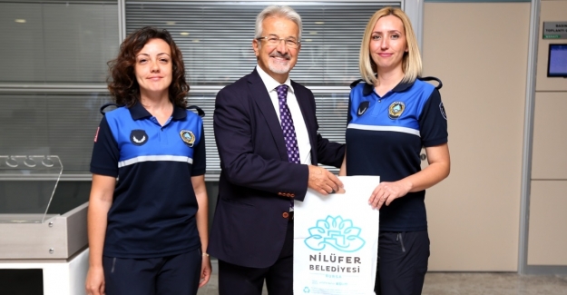 Nilüfer’de zabıta personeline teşekkür
