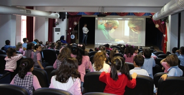 Nilüfer Okullarında sokak hayvanları için eğitim çalışması yapıldı
