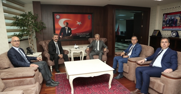 Başkan Erdem’den İl Emniyet Müdürü Aslan’a ziyaret
