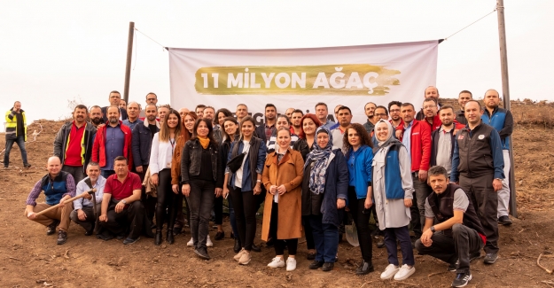 ‘Geleceğe Nefes’ seferberliğine Bursagaz’dan 500 fidanla destek