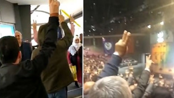 HDP kongresinde skandal görüntüler!