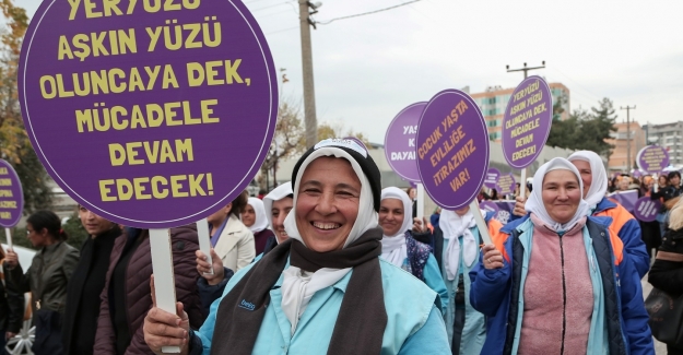 Kadının sesi Nilüfer’de yankılandı