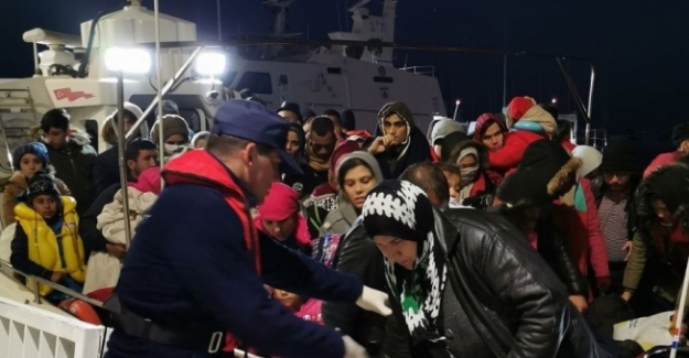 Kuşadası'nda 40 kaçak göçmen yakalandı
