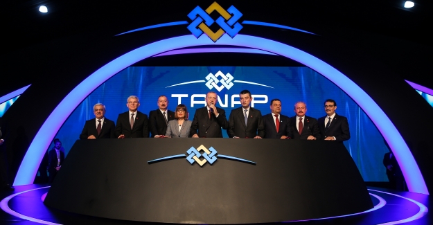 TANAP Avrupa bağlantısı tamamlandı