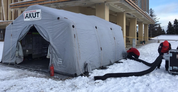 Uludağ'da kaybolan 2 dağcı için AKUT da devreye girdi