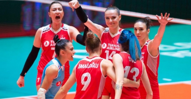 Voleybol'da Filenin Sultanları Almanya'yı Ezdi Geçti