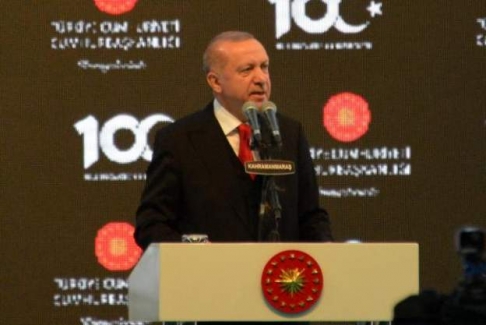 Cumhurbaşkanı Erdoğan: Ülkemizin verdiği mücadelenin başarısı bizim sağlam durmamıza bağlı