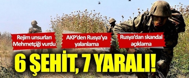 İdlib’den acı haber: 6 şehit