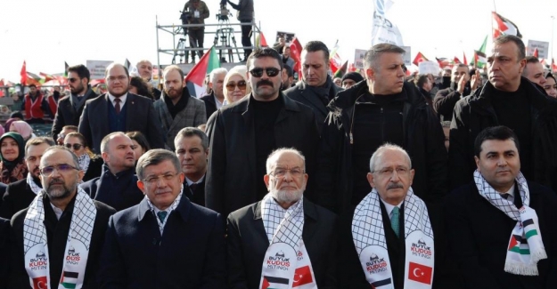 Yenikapı'da Büyük Kudüs Mitingi: 'Bugün Kudüs'e sahip çıkamazsak yarın İstanbul'u gündeme getirecekler'