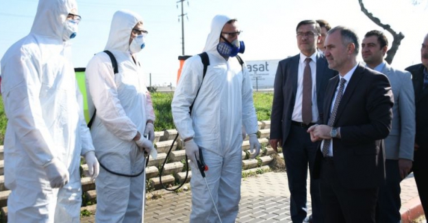 İnegöl Belediyesi Her Alanda Önlemini Aldı