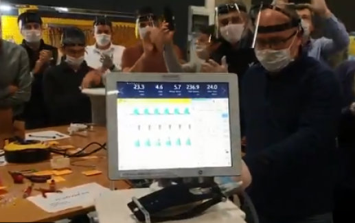 İşte Yerli solunum cihazının ilk prototipi!..