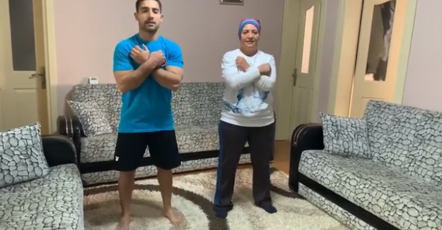 Olimpik Sporcular ile evde spor yap Türkiye