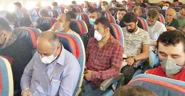 500 İşçi Kuveyt’ten dönüş yaptı ancak Giresun karıştı