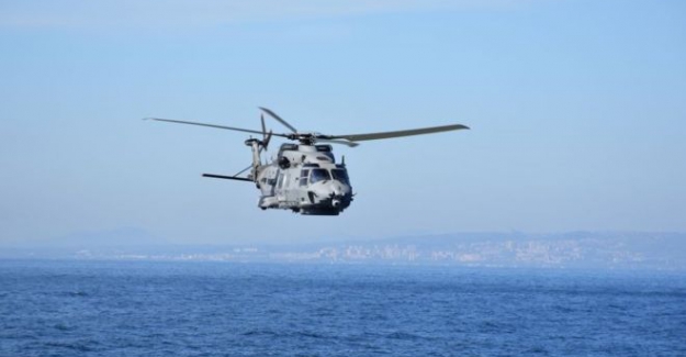 NATO'nun askeri helikopteri Yunanistan ve İtalya arasındaki İyon Denizi'nde kayboldu