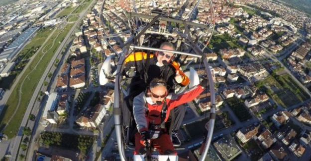 Başkan Alper Taban Bayramı Gökyüzünden Kutladı