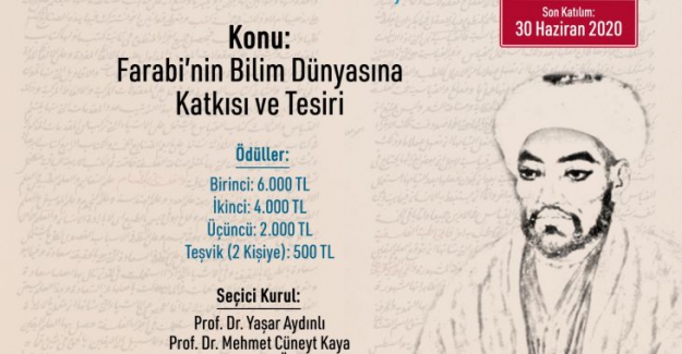 “Farabi Makale Yarışması” için son bir ay