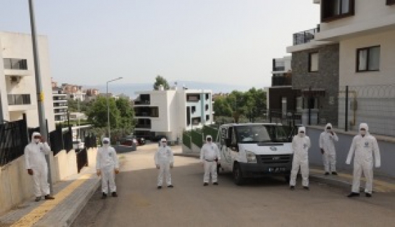 Mudanya rekora koşuyor: 30 Günde 6 Bin 696 Site ve Apartman İlaçlandı