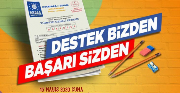Üniversite adaylarına büyük destek