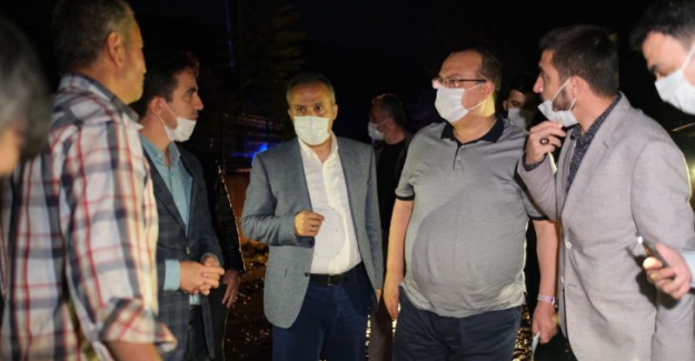 Bursa Büyükşehir Belediyesi sel felaketi bölgesinde