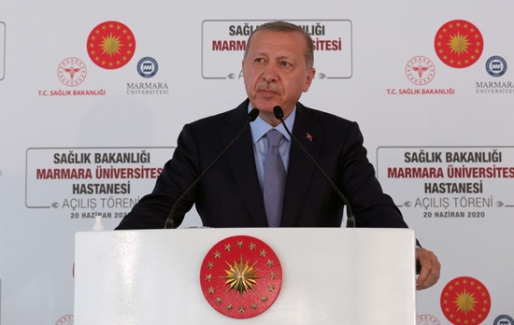 Cumhurbaşkanı Erdoğan, Sağlık Bakanlığı Marmara Üniversitesi Prof. Dr. Asaf Ataseven Hastanesi Açılış Töreni'ne katıldı.