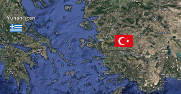 Ege Denizi’nde Silahlandırılan Adaların Haritası