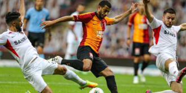 Galatasaray, Gaziantep FK ile 3-3 berabere kaldı