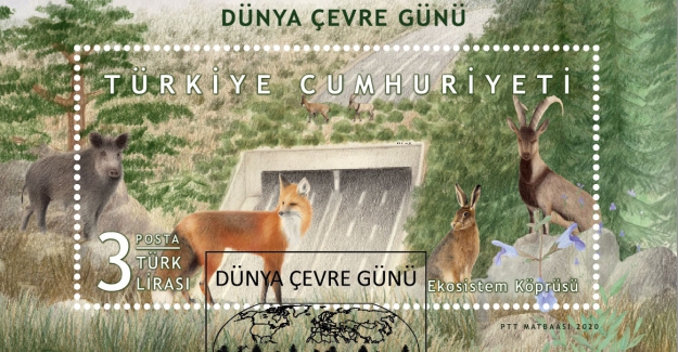 PTT Dünya Çevre Günü konulu anma pulu çıkarttı