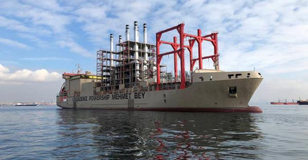 Türkiye Libya'ya yüzer elektrik santrali gönderiyor