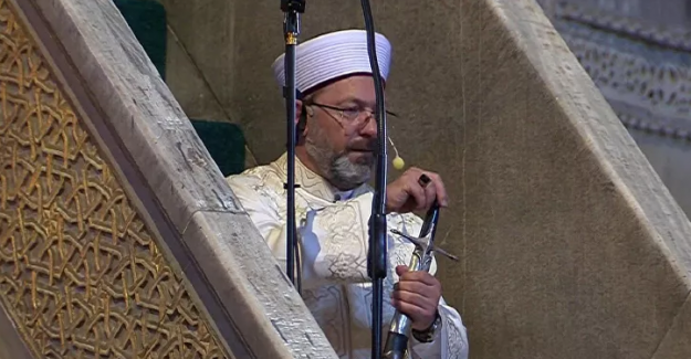 Ayasofya'da 86 yıl sonra ilk hutbe okundu