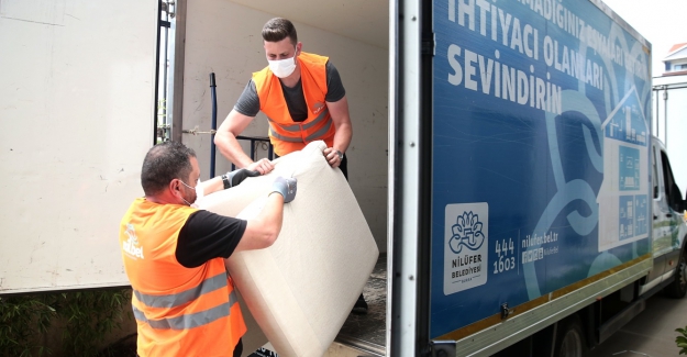 Çöpe değil  ihtiyacı olana gidiyor