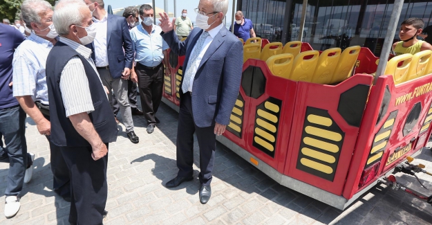 Gölyazı’da gezi treni keyfi başlıyor